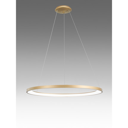 lampadario krizia 60w luce calda 3000k gealuce grande oro