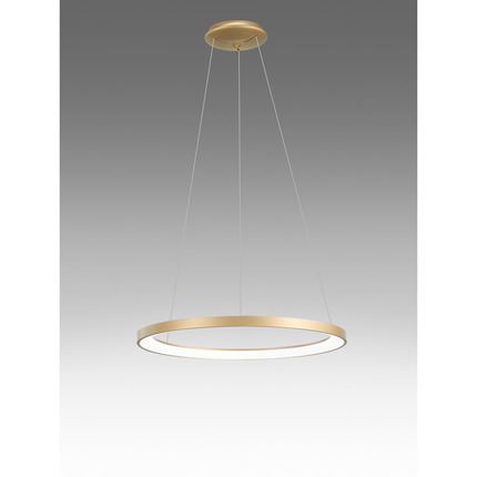 lampadario krizia 50w luce calda 3000k gealuce medio oro