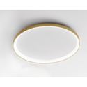 plafoniera krizia 60w luce calda 3000k gealuce xl oro