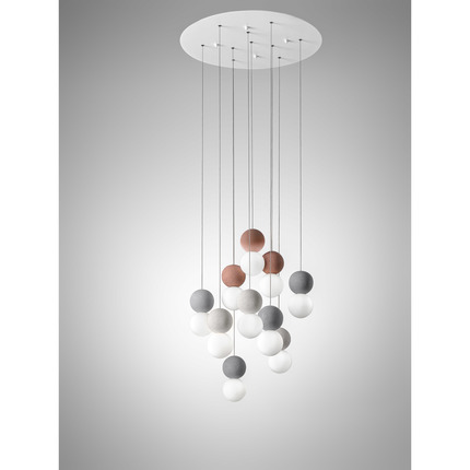 lampadario sfera g9 gealuce 10 luci