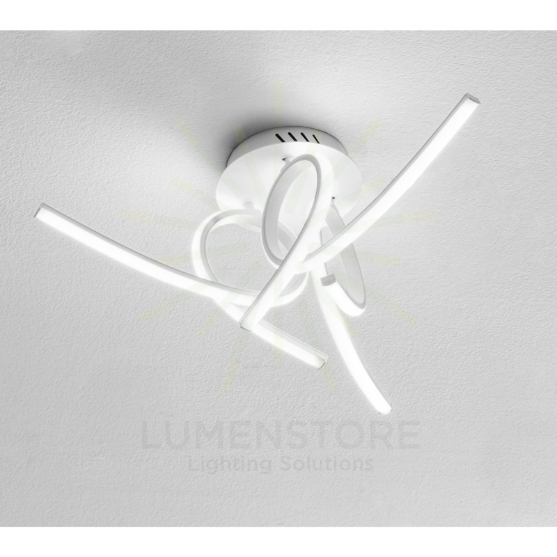 plafoniera tosca 45w luce naturale 4000k gealuce 3 modulo