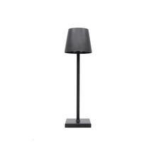 lampada da tavolo lievo 3.5w luce calda 3000k beneito faure nero ip54 batteria