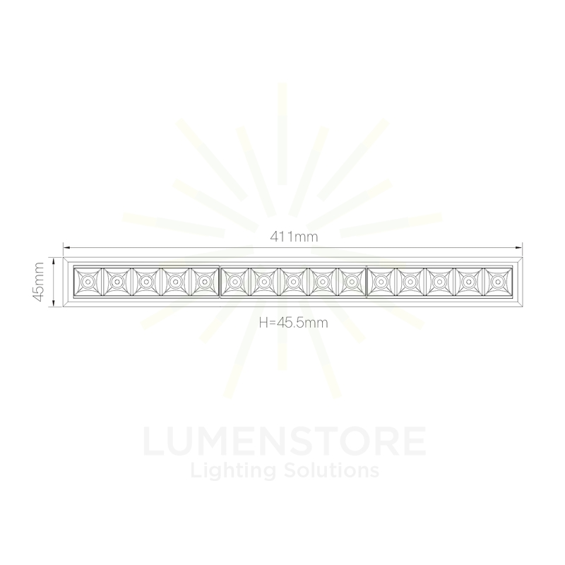 faretto da incasso tram 30w 2700k/6000k beneito faure bianco ik06