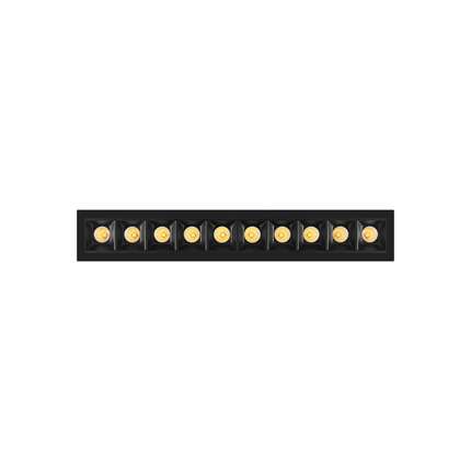 faretto da incasso tram 20w 2700k/6000k beneito faure nero ik06