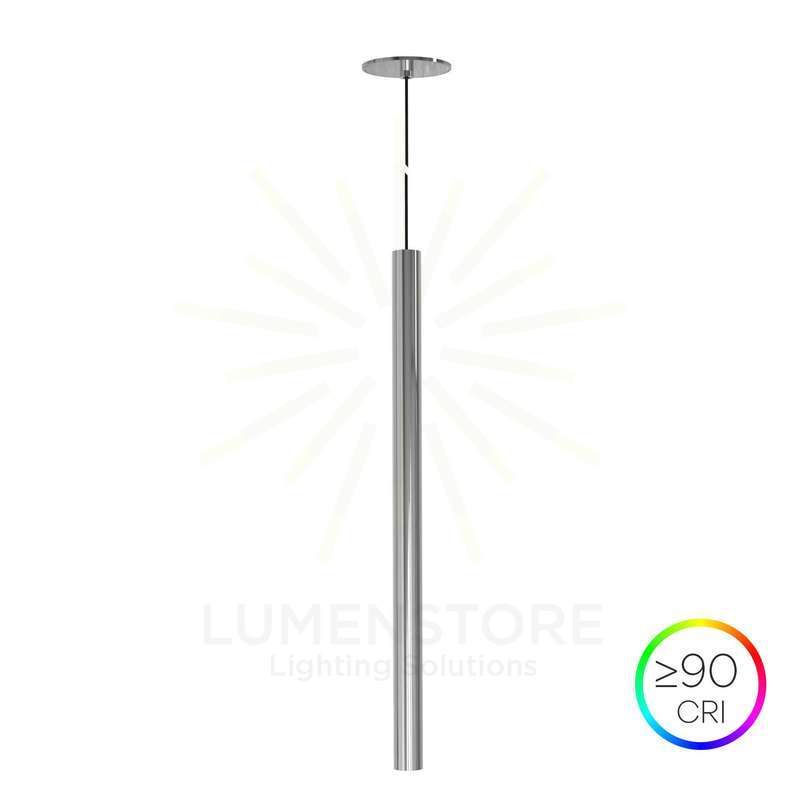 lampadario atmos slim 6w cct beneito faure cromo