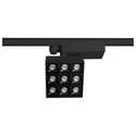 faretto led da binario 40w 220/240v cct nero ip20 beneito faure 4947