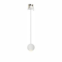 lampadario bora suspension 8.5w luce calda 2700k beneito faure bianco incasso