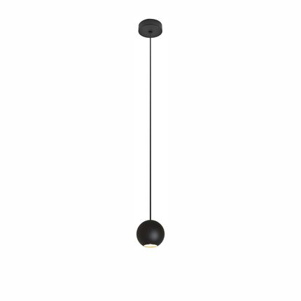 lampadario bora suspension 8.5w luce calda 3000k beneito faure nero superficie