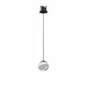 lampadario bora suspension 8.5w luce calda 3000k beneito faure cromo incasso