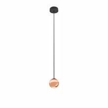 lampadario bora suspension 8.5w luce calda 2700k beneito faure oro rosa superficie