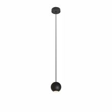 lampadario bora suspension 8.5w luce calda 2700k beneito faure nero superficie