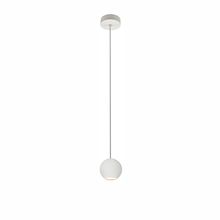 lampadario bora suspension 8.5w luce calda 2700k beneito faure bianco superficie