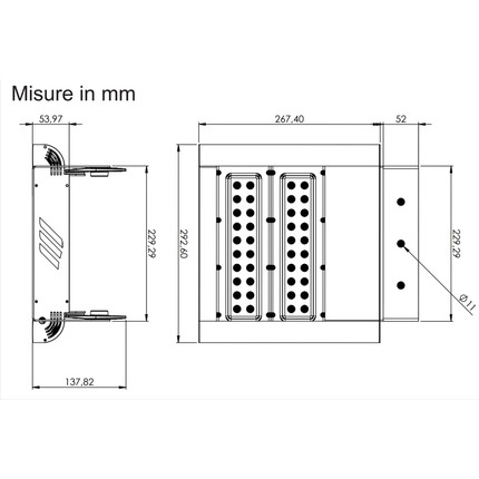 proiettore led 80w luce fredda per campi sportivi ip65