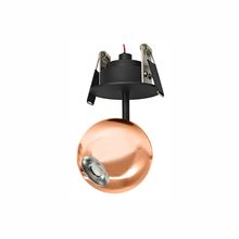 faretto bora recessed 8.5w luce calda 3000k beneito faure oro rosa 