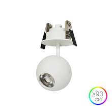 faretto bora recessed 8.5w luce calda 3000k beneito faure bianco 