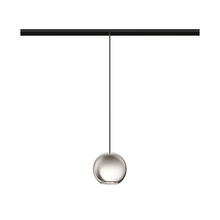 sospensione led per binario magnetico 48v 8.5w 2700k cromo ip20 bora-s 4577