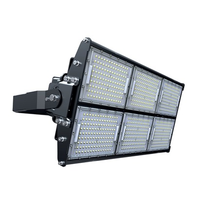 proiettore led asimmetrico 720w luce naturale per campi sportivi ip65 serie pro