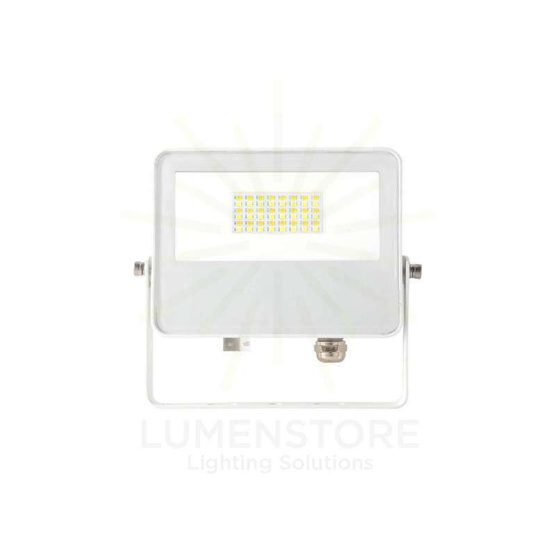 proiettore sky switch 20w cct beneito faure bianco ip65 ik08